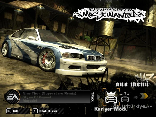 Need for Speed Most Wanted ve Need For Speed : Underground 2 Full İndir Türkçe Katılımsız